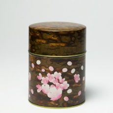 印刷缶 平型375g  桜